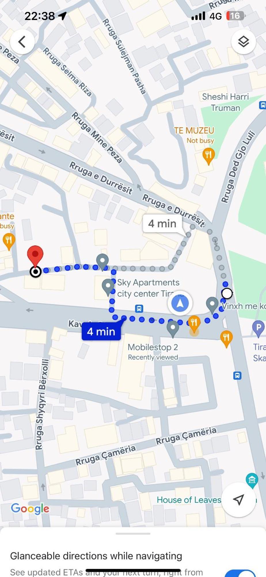 Spiranca Downtown Comfort Leilighet Tiranë Eksteriør bilde